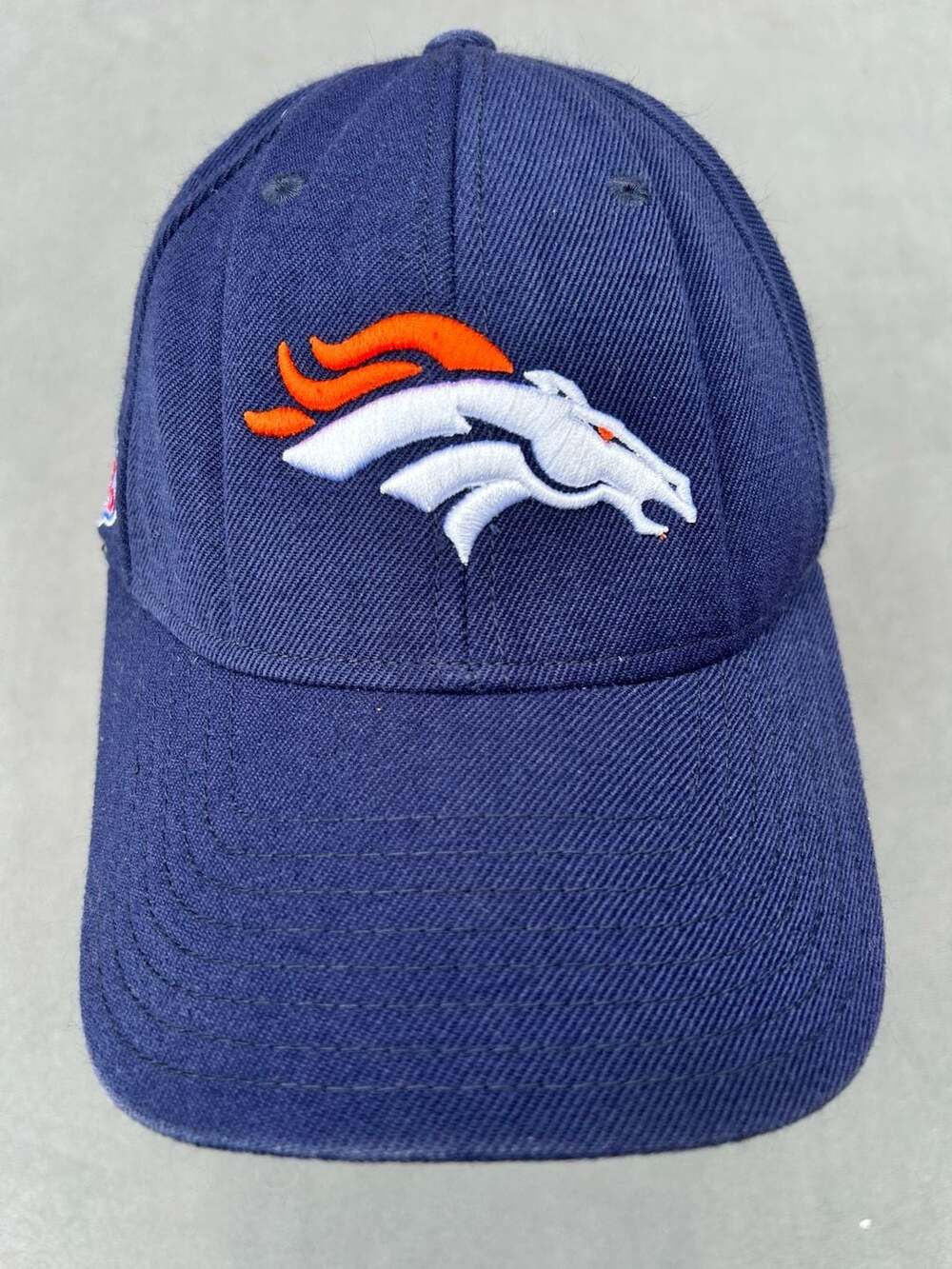 Reebok NFL Denver Broncos Authentic Sideline Navy Blue Adjustable Hat Cap